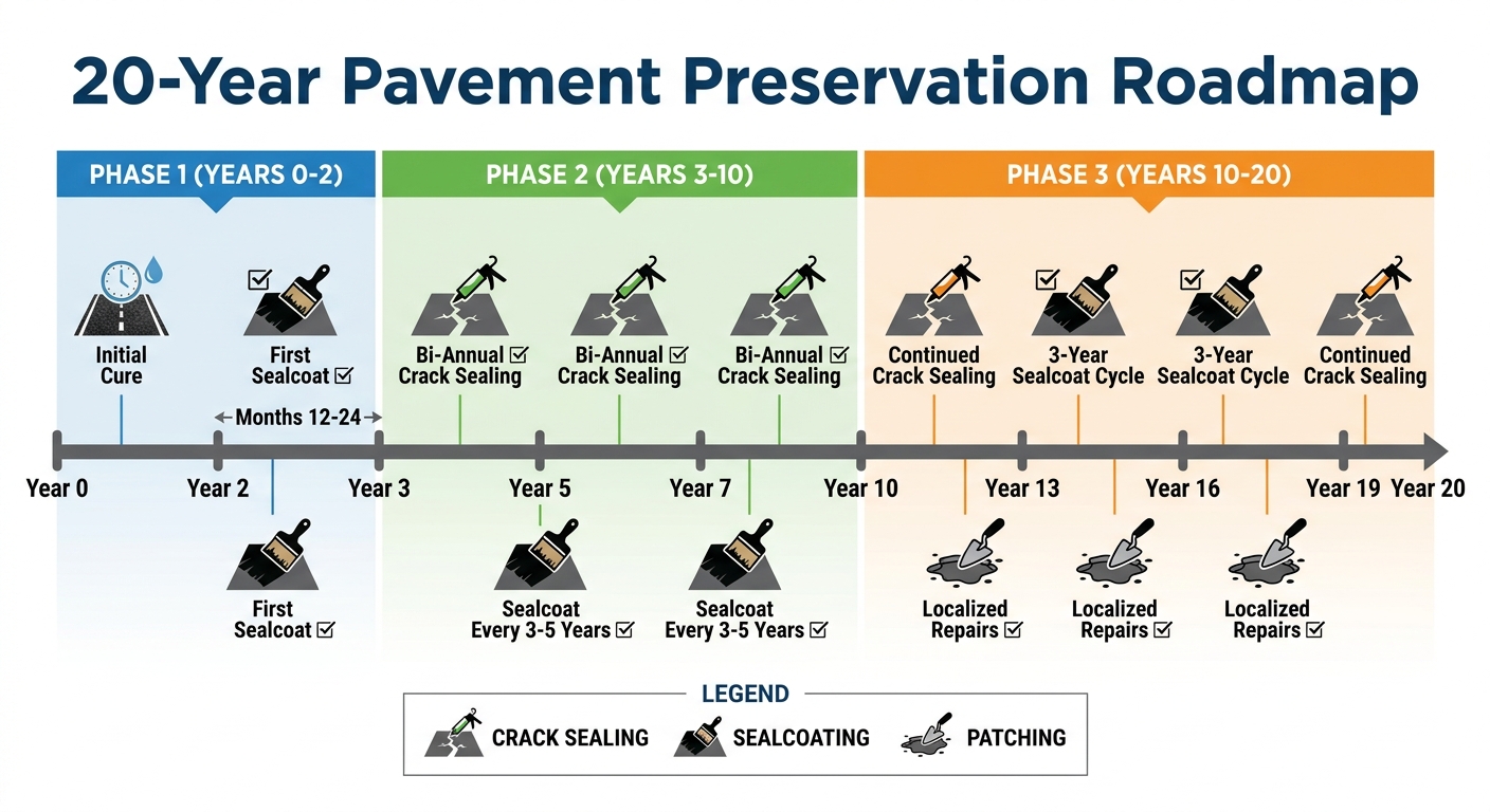 20-Year Pavement Preservation Roadmap