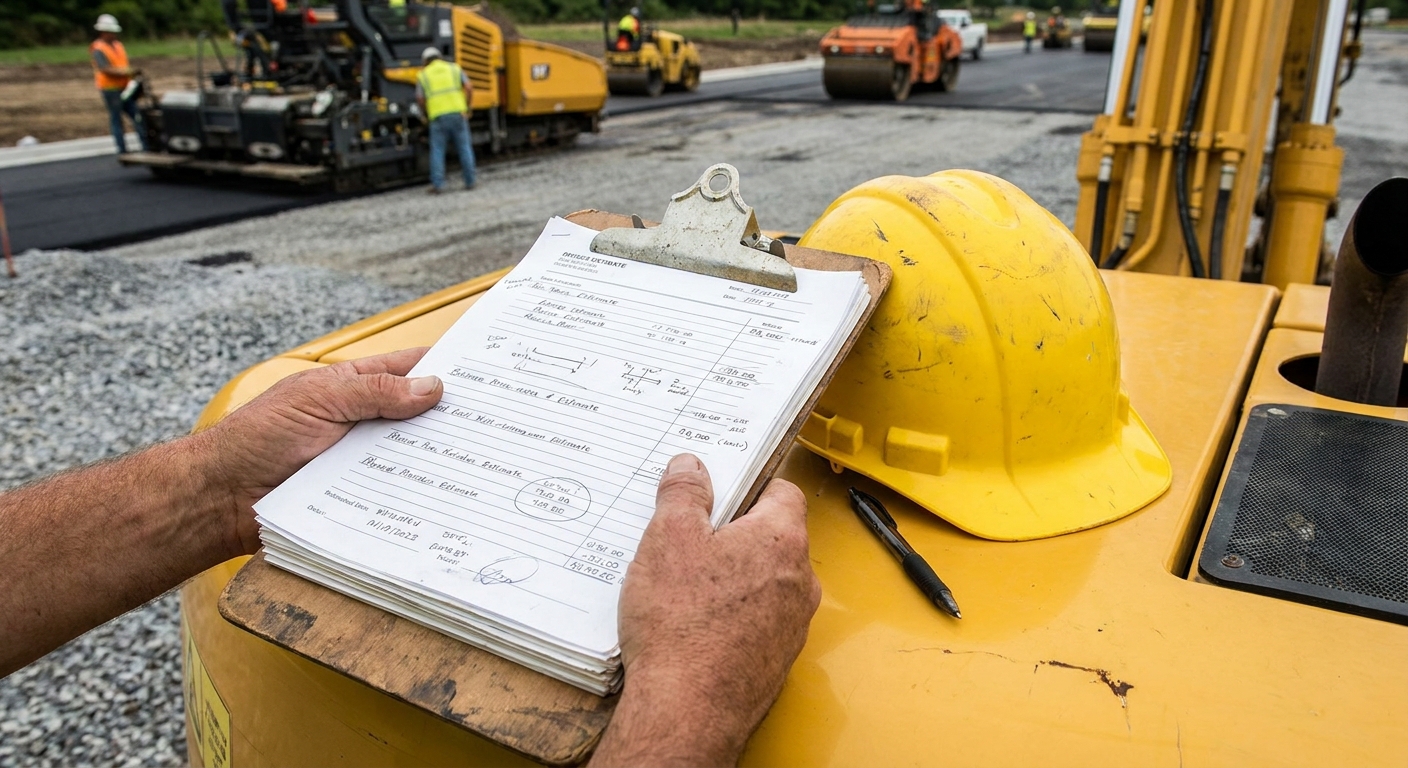 Detailed Asphalt Bid
