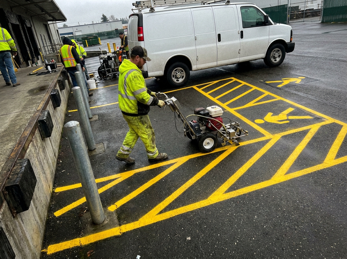 locB industrial striping